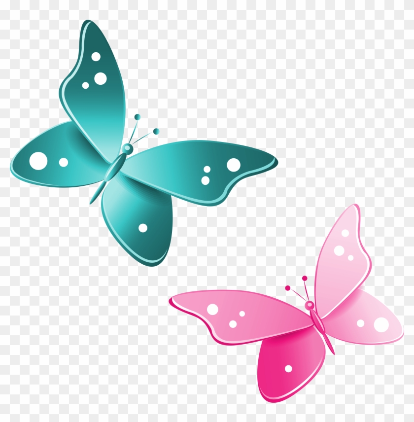 Butterfly Clipart Png - Pink Butterfly Clipart Png #10790