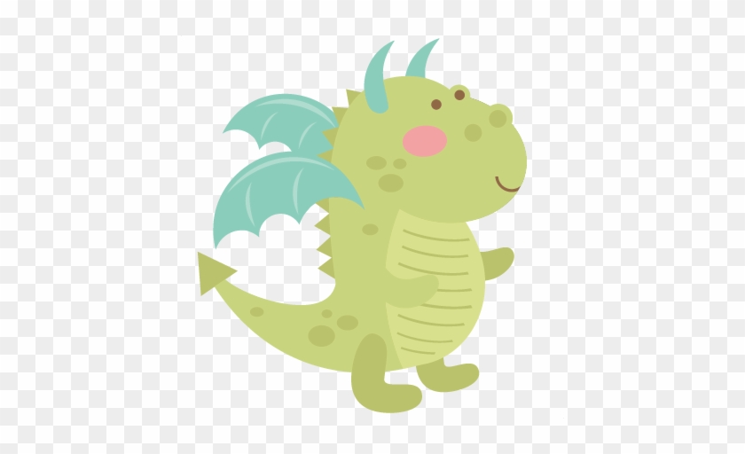 Dragon Svg Cutting File Cute Dragon Clipart Svg Cut - Cute Dragon Clipart #10804