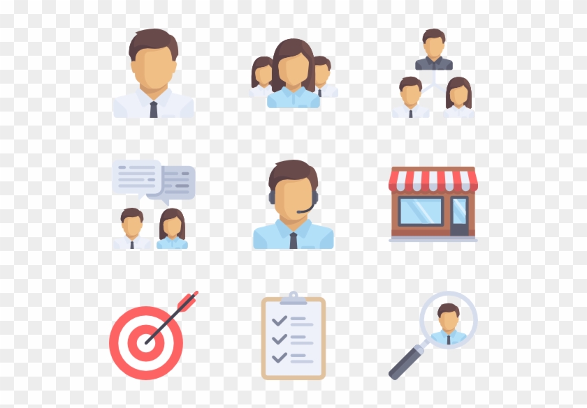 Management - Flat Icon Png #10831