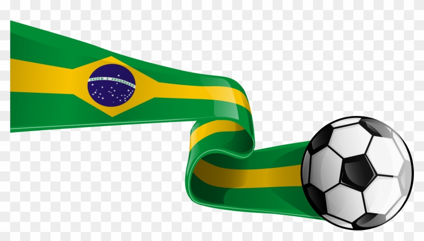 Brasil Flag Clipart - Brazil Flag Png #10927