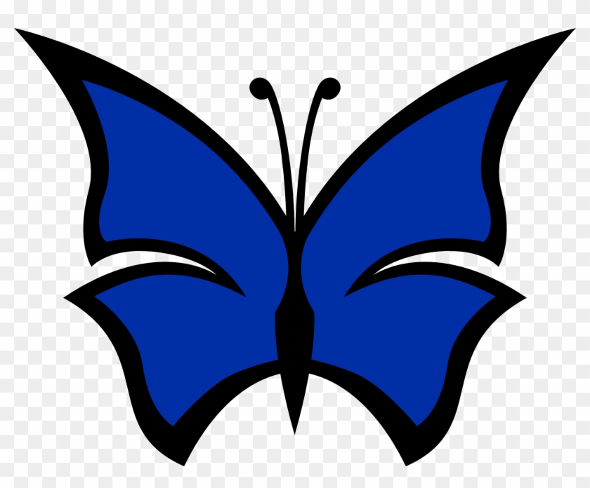 Blue Butterfly Clipart Cliparts And Others Art Inspiration - Butterfly #10925