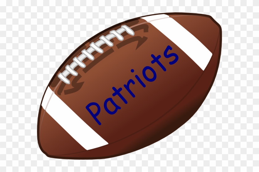 American Football Clip Art At Clker - Patriots Football Clip Art #10935