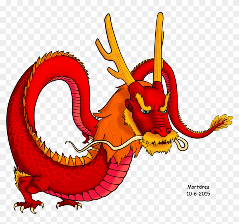 Red Chinese Dragon By Mortdres Red Chinese Dragon By - Chinese Dragon Deviantart Cartoon #10937