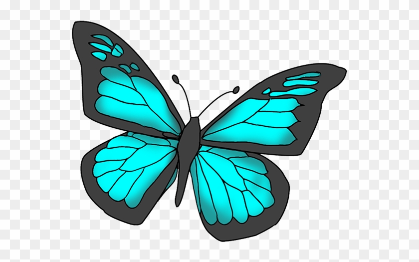 Blue Butterfly Clipart Free Images - Pink Butterfly - Free Transparent ...