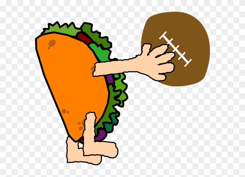 Td Taco Clip Art At Vector Clip Art - Taco Football #10978