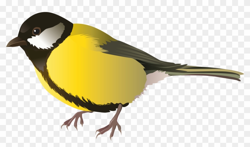 Yellow Bird Png Clipart - Png Birds #10982