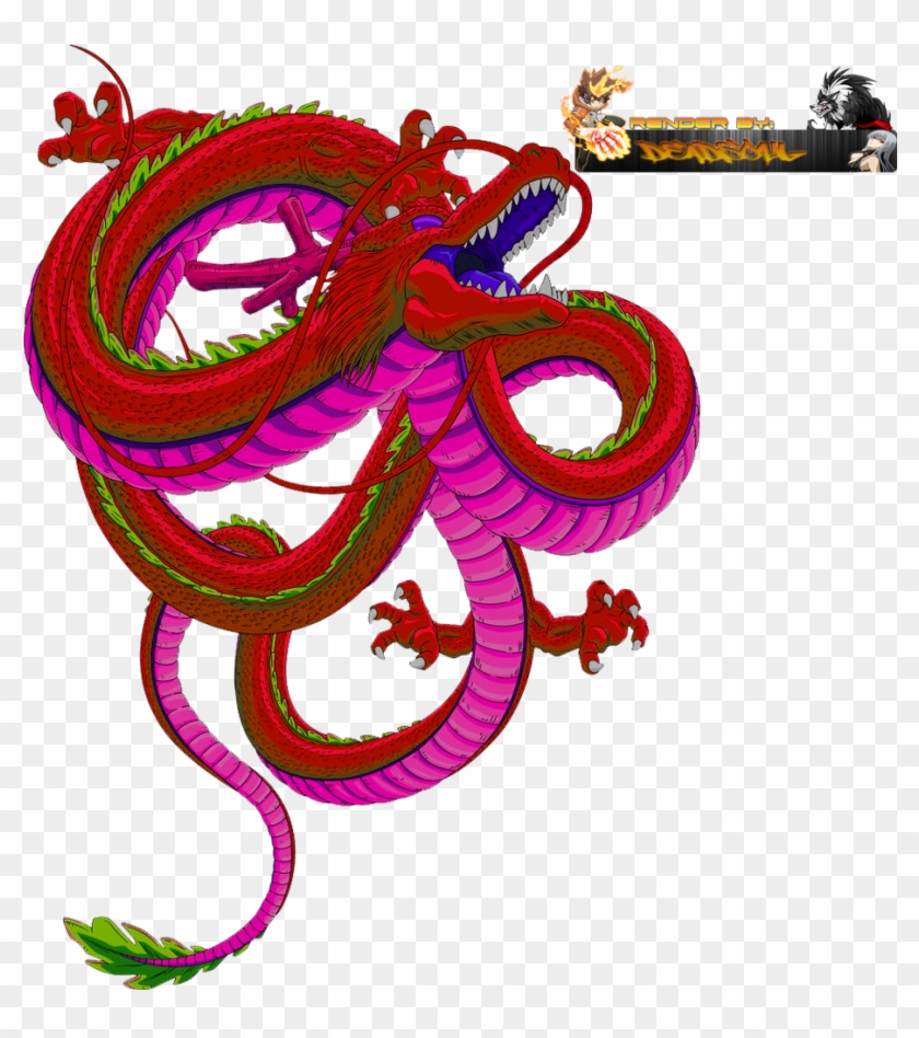 Dragon Ball Z Red Shen Long Render By Lordrender - Shenlong Dragon Ball Gt #11026