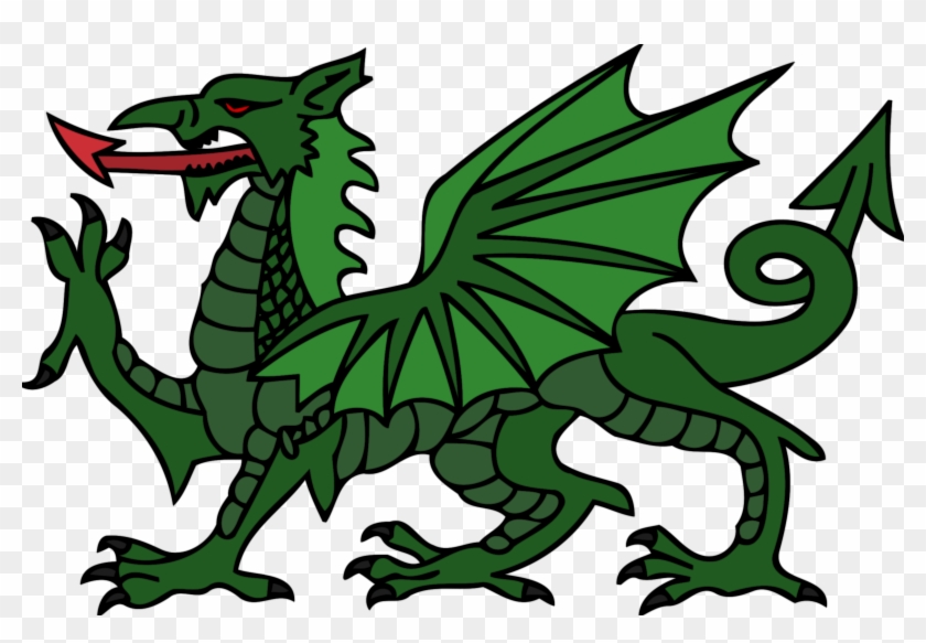 Dragon Pictures To Colour New Onlinelabels Clip Art - Welsh Dragon #11100