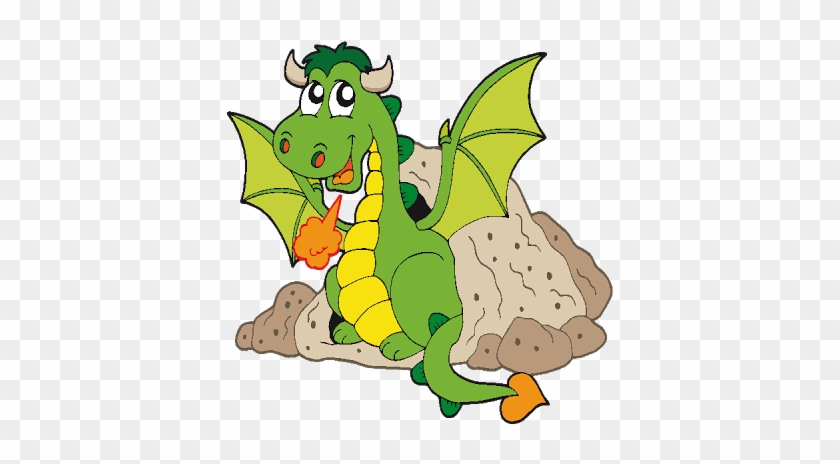 Dragon Clipart Funny - Cute Cartoon Dragon #11102