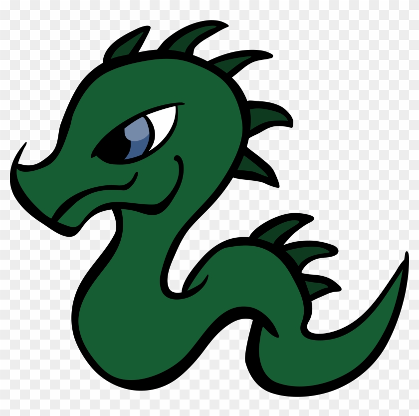 Baby Dragon Vector Clipart Free Cc0 - Baby Dragon Clipart #11176