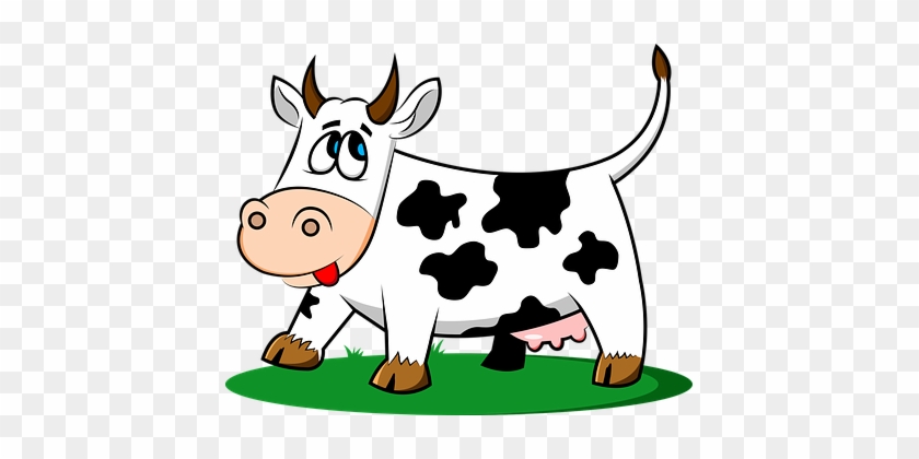 Cow Animal Livestock Farm Animal Nature Ud - Vaca Desenho Png #11246