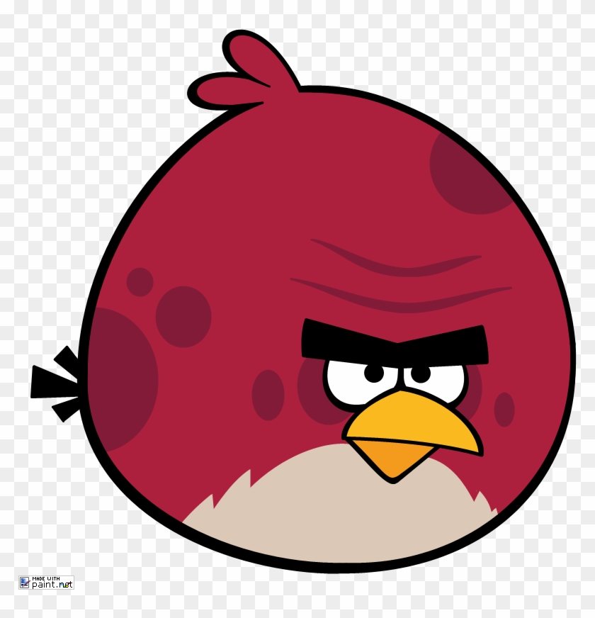 Angry Birds Star Wars Clip Art - Angry Birds Big Red Bird #11307