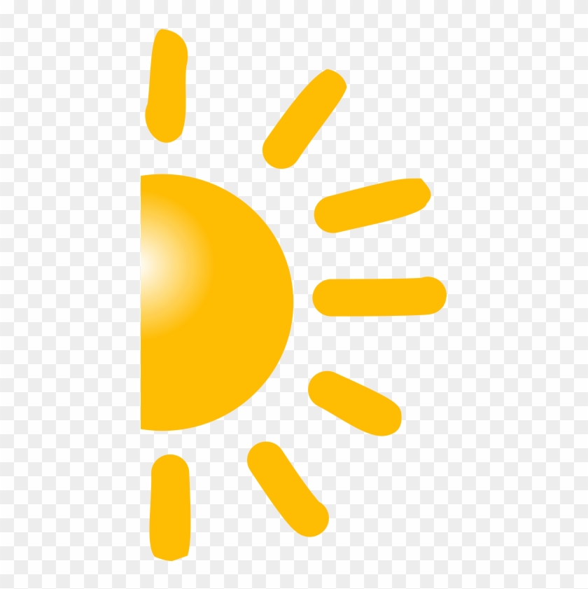 Download Sun Clipart Half Sun Salute To The Sun Free Transparent Png Clipart Images Download