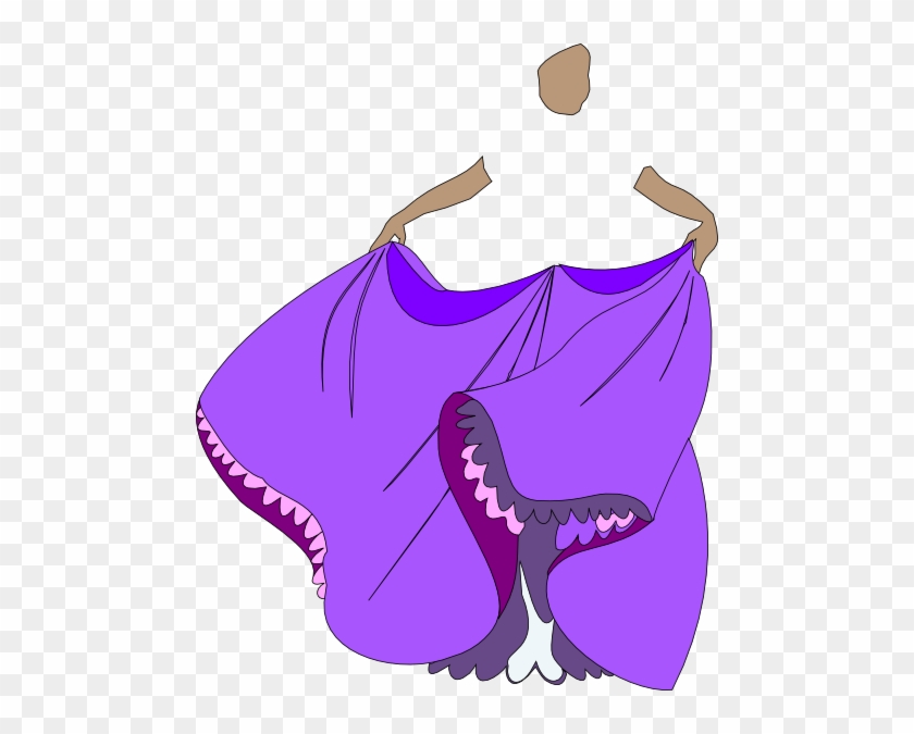 Clipart Purple Princess Dress #11439