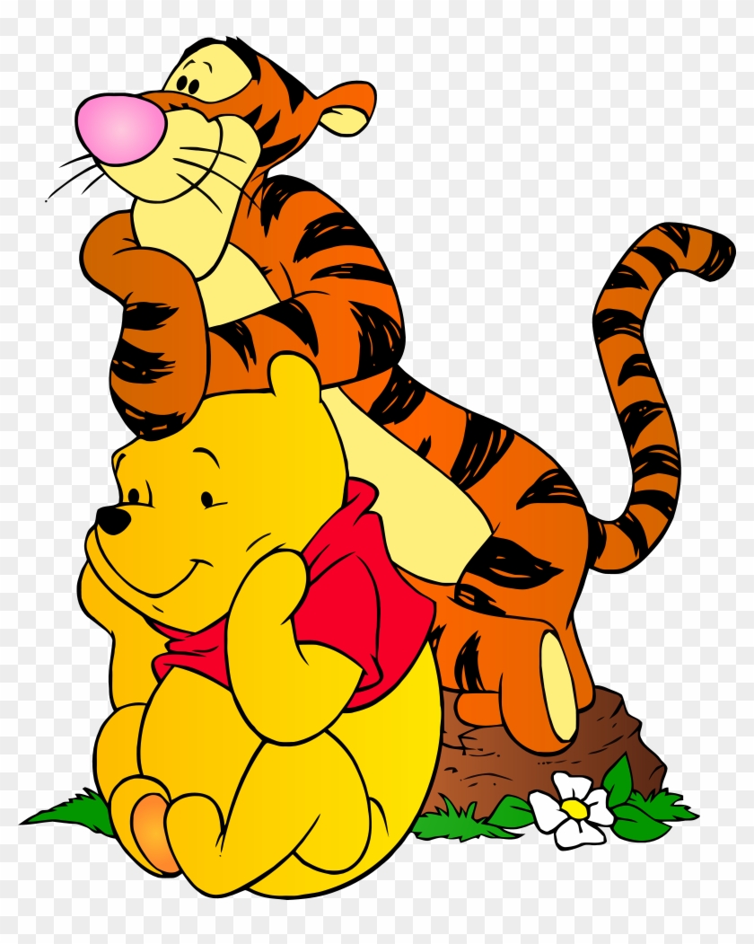 Trendy Winnie The Pooh Clipart And Tigger Png Clip - Winnie The Pooh And Tigger #11475