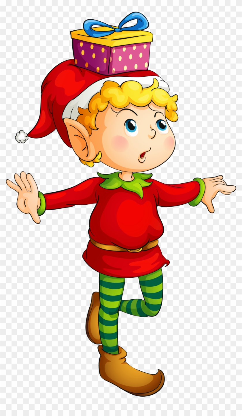 Free Christmas Clipart Elves Collection - Christmas Elf Clipart Png #11568