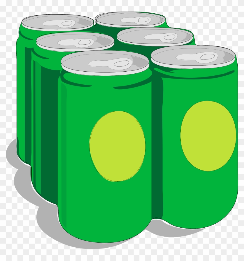 Free Vector Beer Cans Clip Art - Beer Cans Clip Art #11576