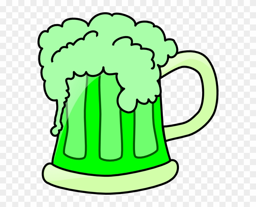 Green Beer Clip Art - Green Beer Clip Art #11602