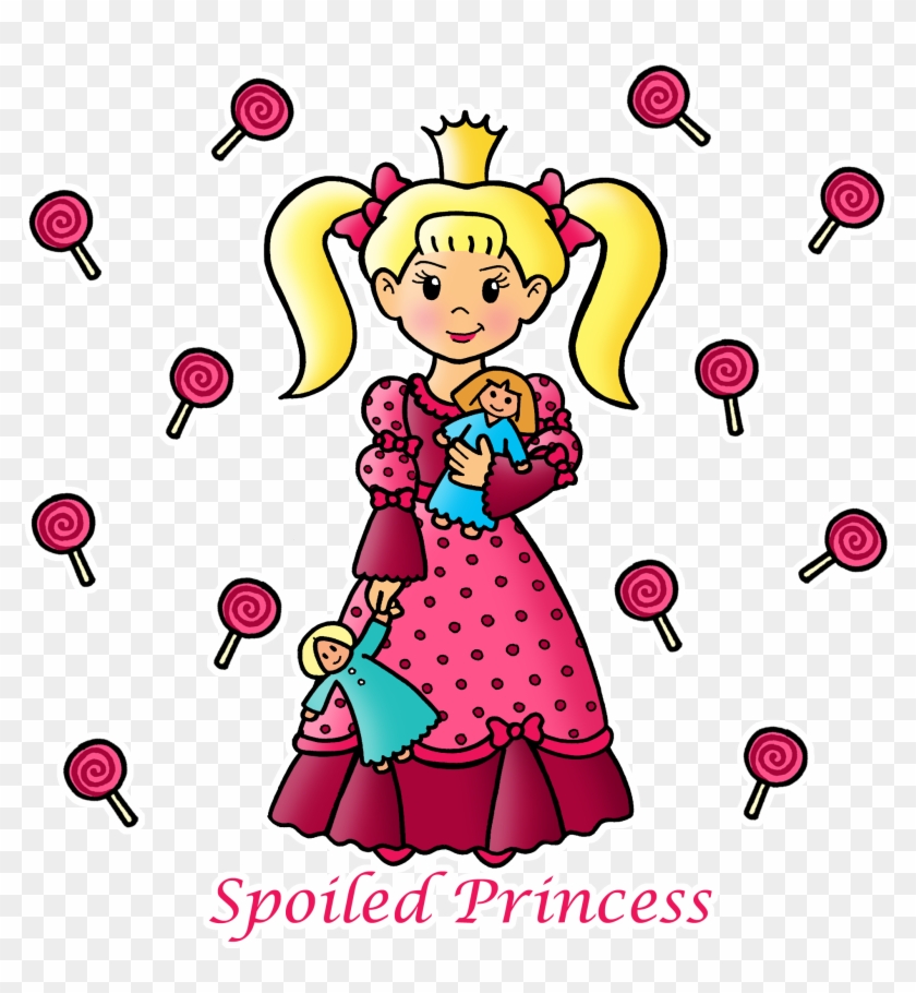 Hand-drawn Princess Art - Cartoon #11644