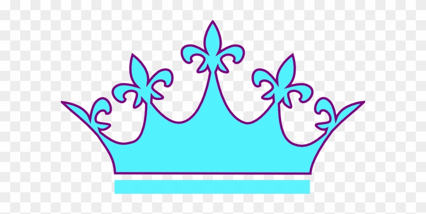 Teal Clipart Crown - Cartoon Crown For A Queen #11646