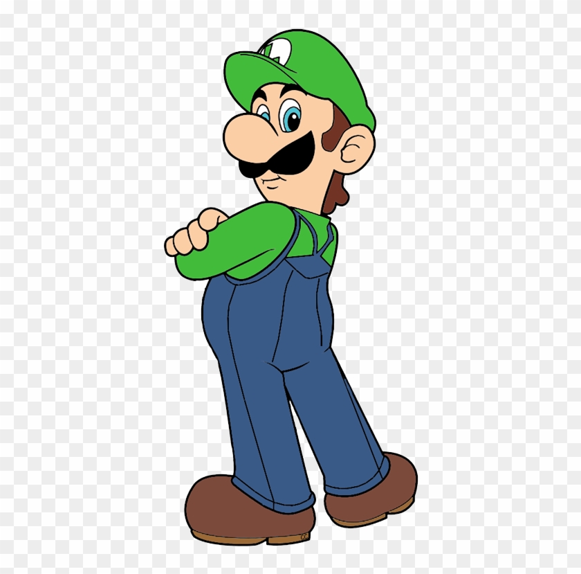 Images Were Colored And Clipped By Cartoon Clipart - Super Mario Luigi Cartoon #11651