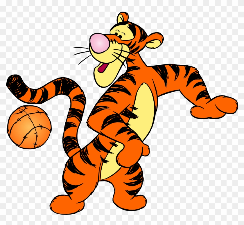 Winnie The Pooh Tigger With Ball Png Clip Art - Winnie The Pooh Tigger With Ball Png Clip Art #11779