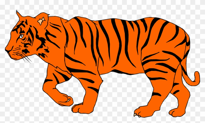 Tiger Cub Clipart Free Download Clip Art On - Illustration Of A Tiger #11786