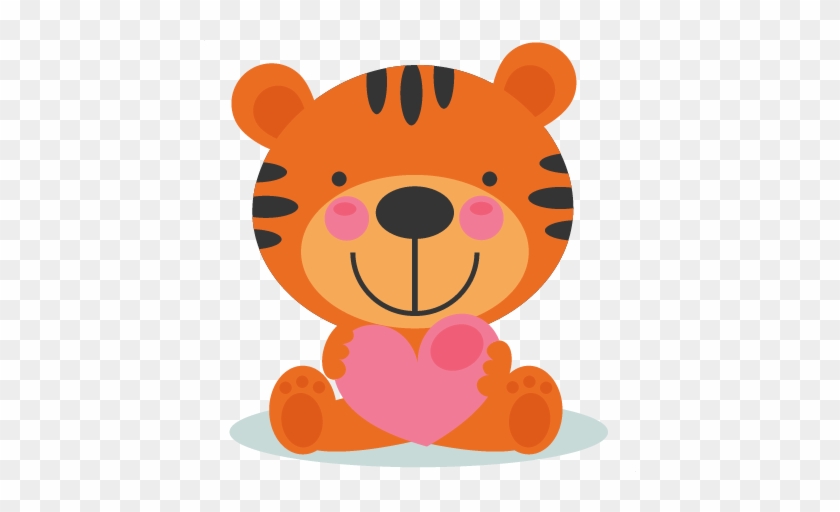 Teddy Clipart Tiger - Cat Card Svg Cutting File Free #11814