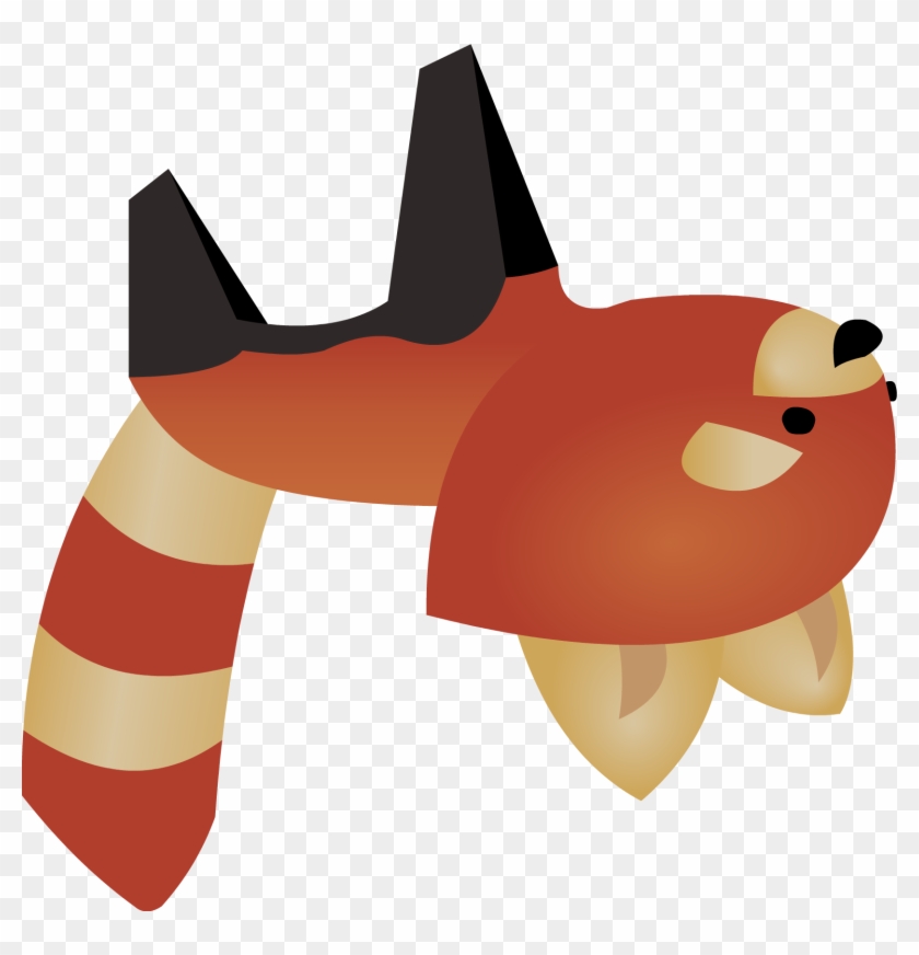 Fox Clipart Animal Jam Pencil And In Color - Red Panda Plushie Animal Jam #11833