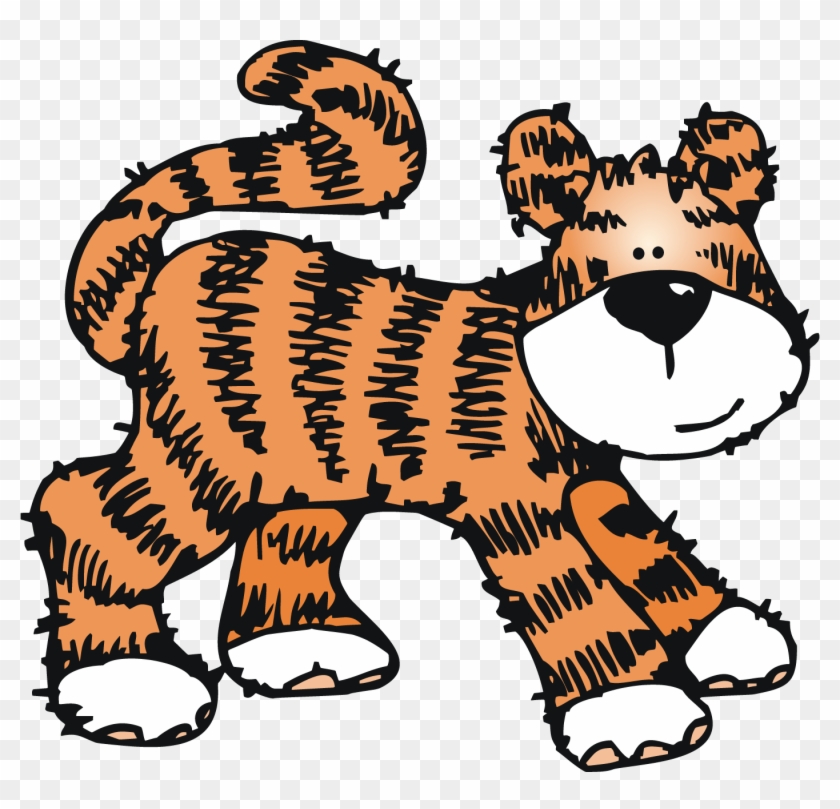 Last Animal Clipart - Tiger Clipart Melonheadz #11842