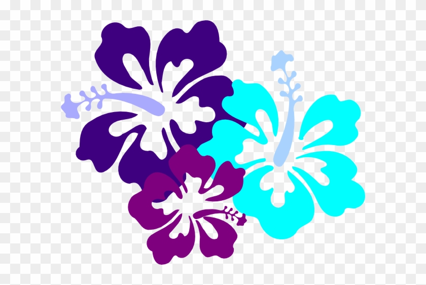 Hibiscus Clipart Teal - Hawaii Flower #11900