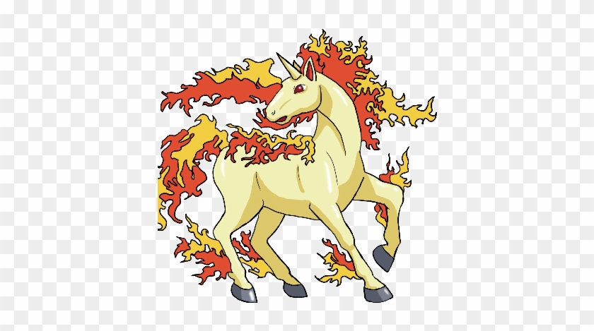 Unicorn Clip Art - Pokemon Rapidash #11913