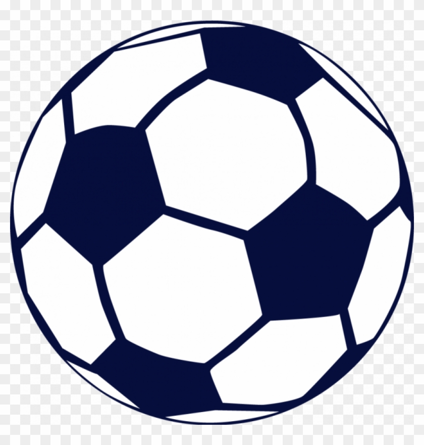 Soccer Ball Clip Art Free Soccer Ball Clip Art Sports - Navy Blue Soccer Ball #11929