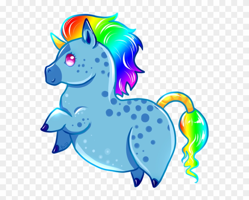 Chubby Unicorn By Foxdj On Deviantart - Drawing #11947