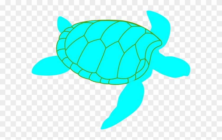 Turtle Clipart Blue And Green - Custom Green Sea Turtle Sticker #11999