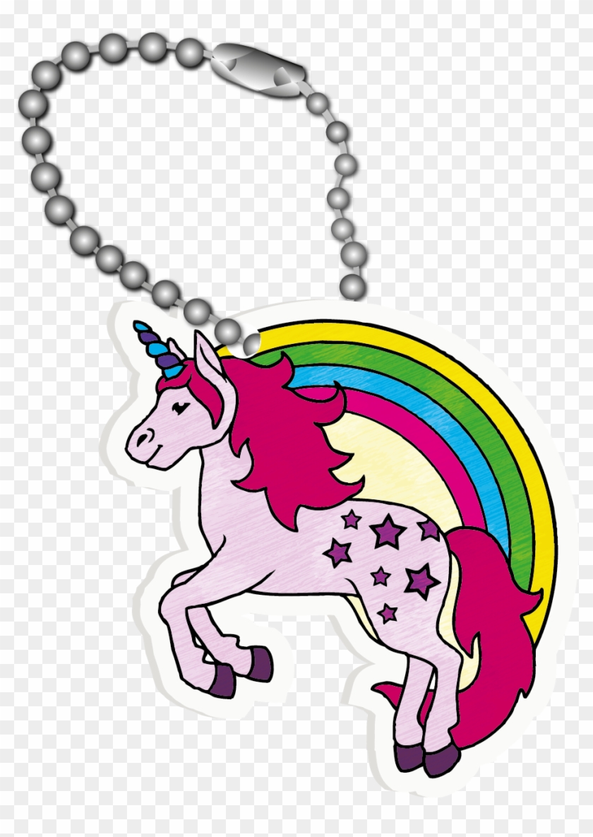 Original Shrinkles Magical Unicorn Keychain - Chain #12056