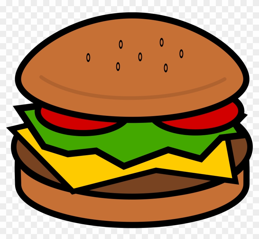 Burgers Clipart Free Download Clip Art On Png - Clipart Hamburger #12090