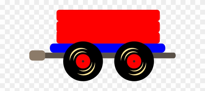 free clipart train with caboose clip