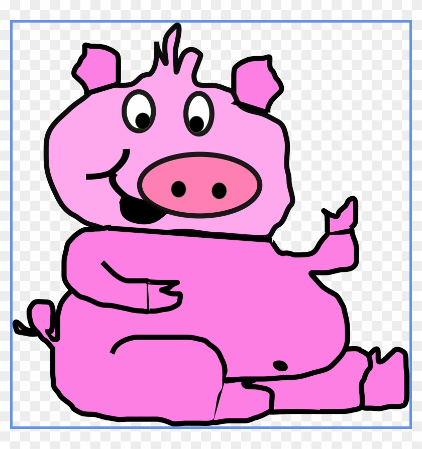 Pig Clip Art #12160