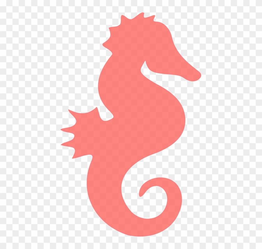 Coral Seahorse Clip Art At Clker - Sea Horse Clipart #12170