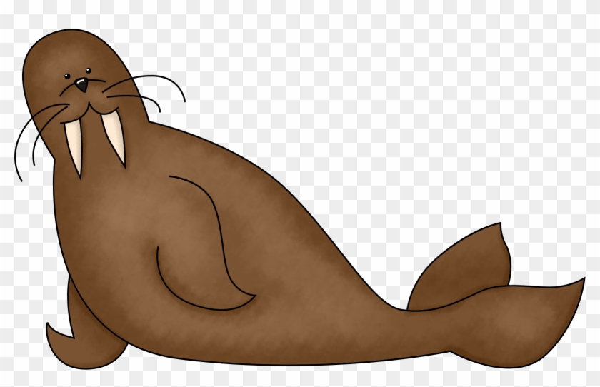 Walrus Clip Art - Walrus Clipart Png #12226