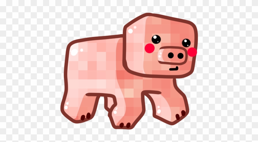 Chibi Pig By Ronindude On Deviantart - Minecraft Pig Chibi #12238