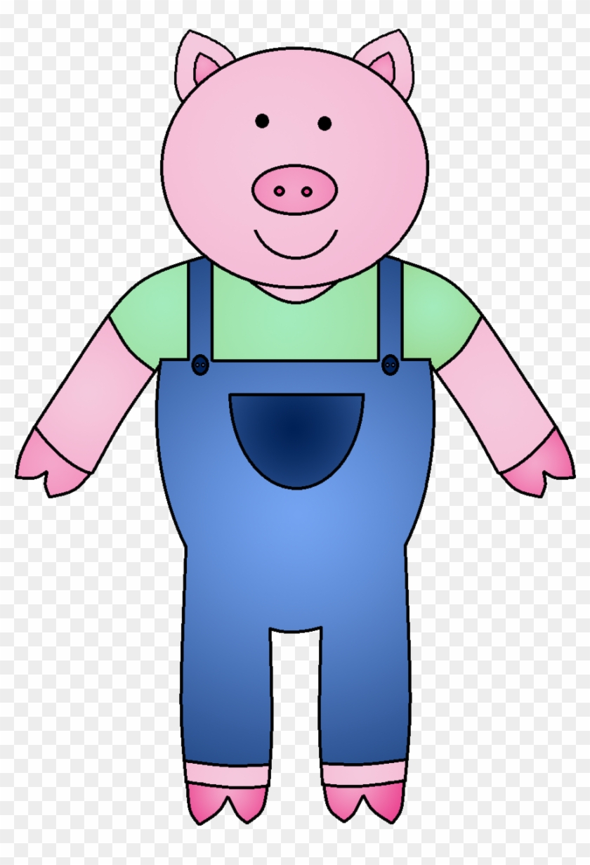 The Three Little Pigs Clipart - Three Little Pigs Pig #12314