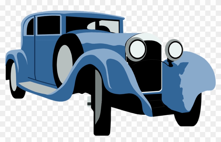 Sports Car Classic Clip Art Classic Car Clip Art - Old Cars Transparent Background #12333