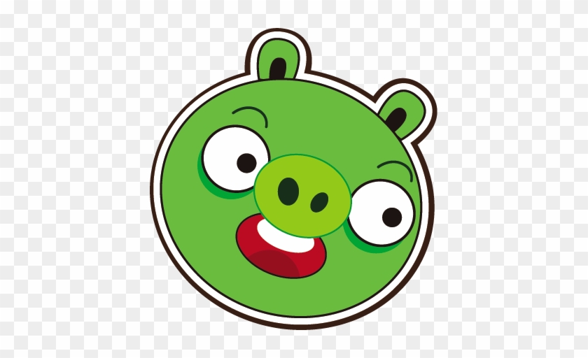 Angry - Green Pig From Angry Birds #12405