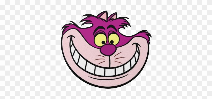 Cheshire Cat Clipart - Alice In Wonderland Cheshire Cat Face #12449