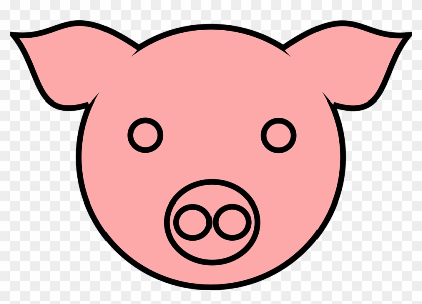 Pig 9 Clip Art - Pig Face Drawing #12457