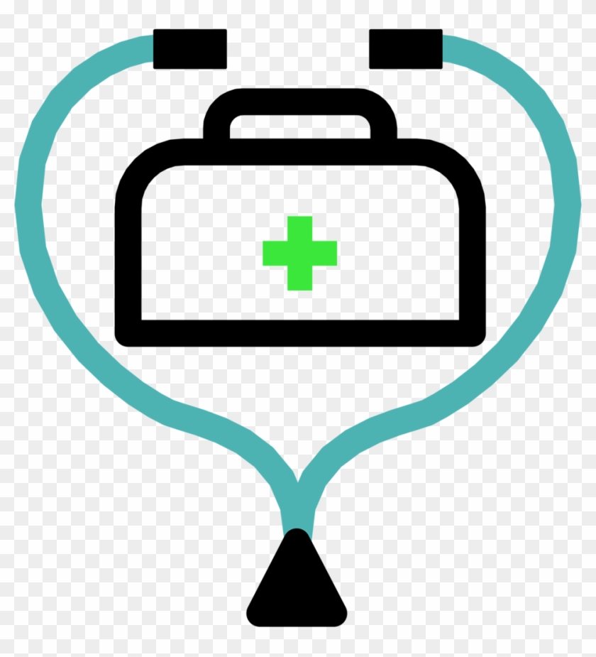 Stethoscope Clipart Border Stethoscope Clipart Stethoscope - Doctor Bag Clipart #12469