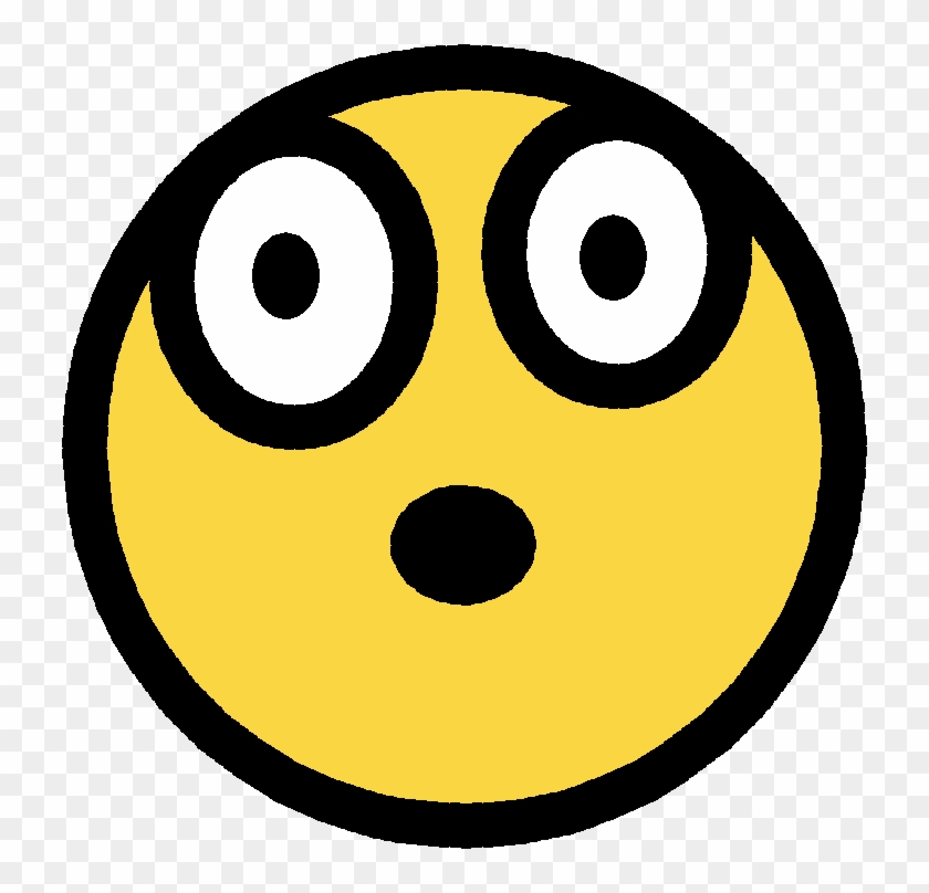 Free Shocked Smiley Face Clip Art Personal Safety Training - Circle #12530