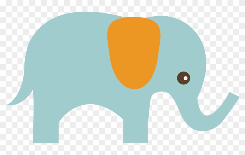 Peter's "little" Secret - Cute Elephant Clip Art #12531